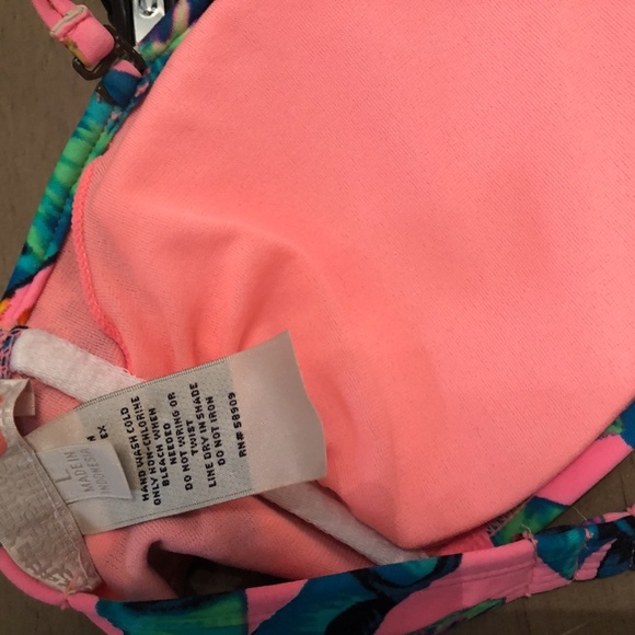 GB Pink Foral Bikini Size L - Picture 4 of 7